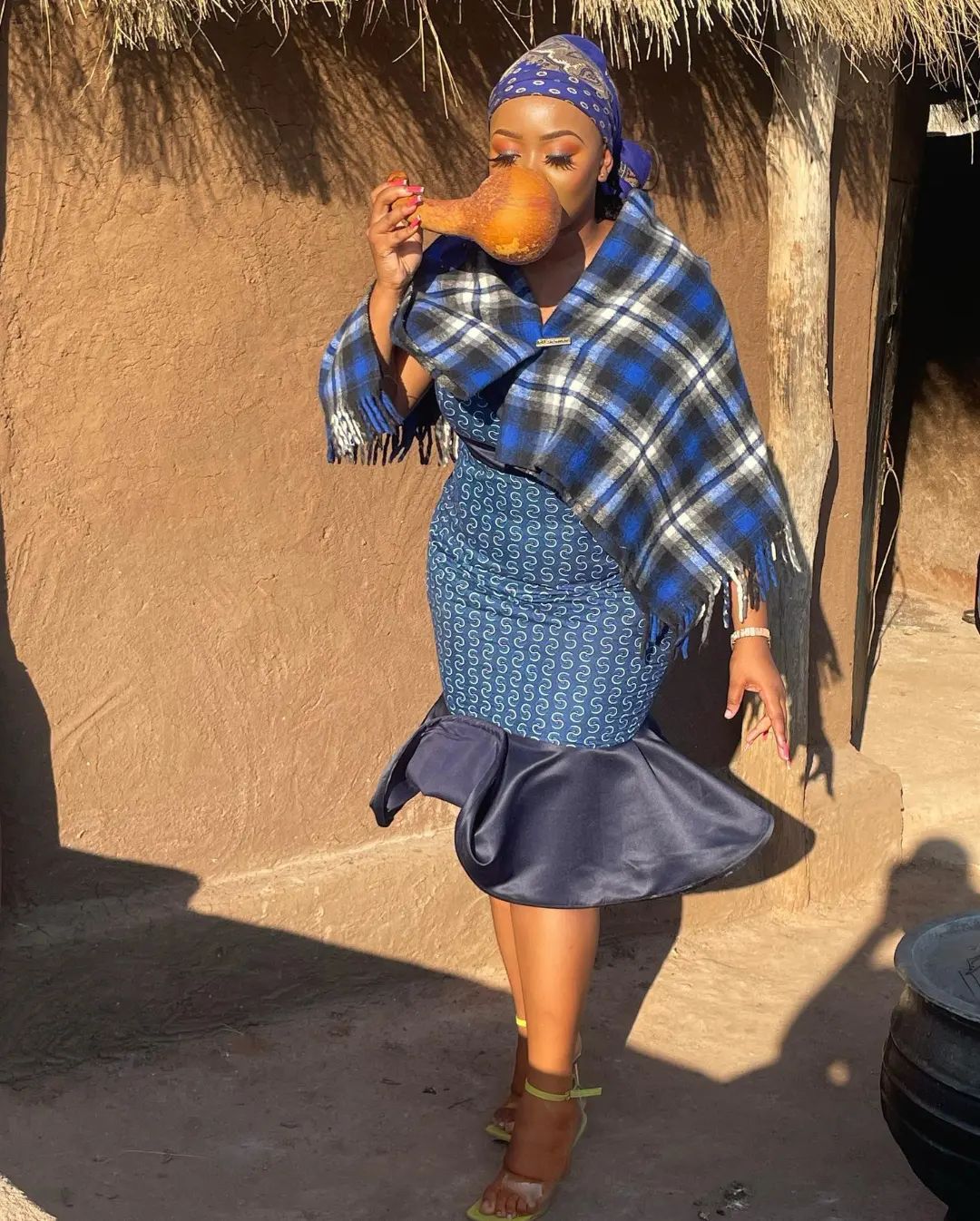 Shweshwe Traditional Dresses For Lobola in 2024