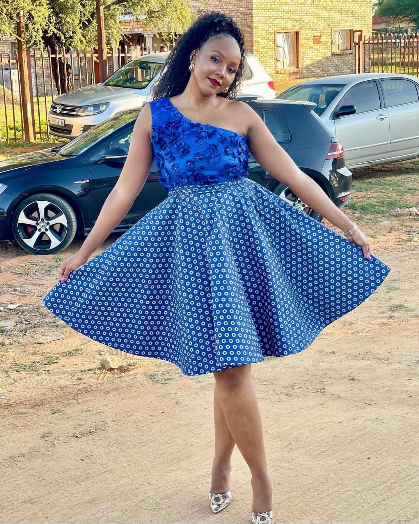 The Latest Trends in Shweshwe Dresses for Makoti
