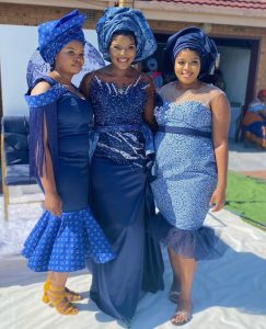 Traditional Shweshwe Dresses for Makoti: A Timeless Fashion Statement 14