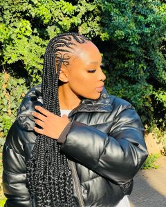 +20 Amazing Straight Back Hairstyles For Beautiful African Girls 2024