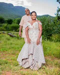 Charming Shweshwe Traditional Attire for Traditional African Weddings