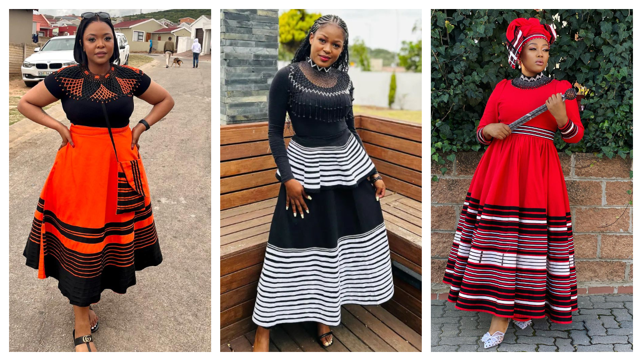 Fashionable Xhosa Traditional Attire For Wedding Party 2024