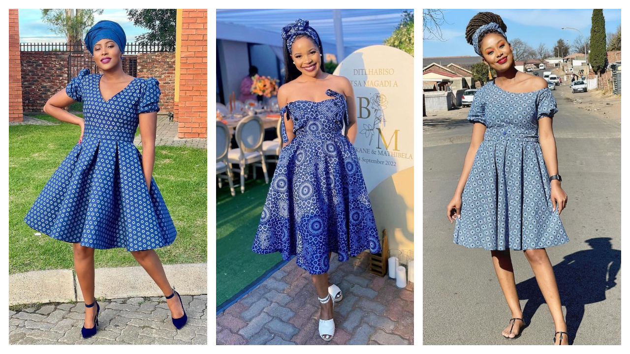 Top Ten Chic Traditional Tswana Dresses For Black Women