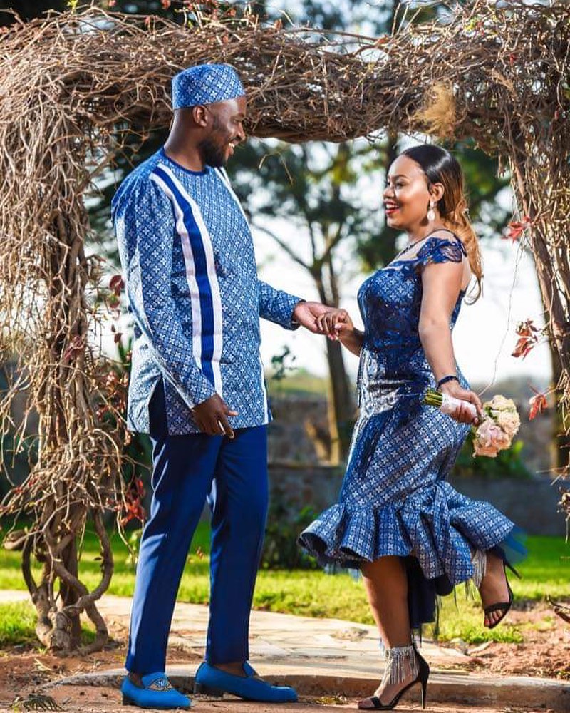 Gorgeous Tswana Traditional Wedding Attire For Women 2024