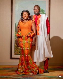 Latest Kente Traditional Weddings For African Women 2024