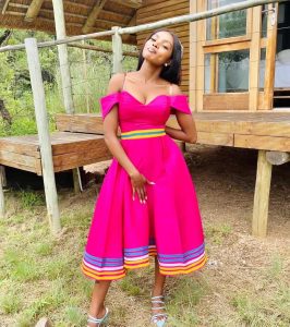 Latest Sepedi Traditional Wedding Dresses For South African Women