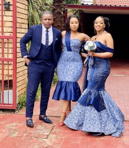 Pretty Tswana Traditional Wedding Dresses For Bridesmaids 2024