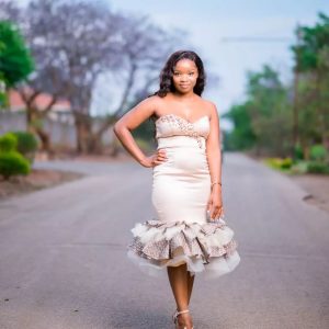Unique Shweshwe Wedding Dresses For Makoti 2024