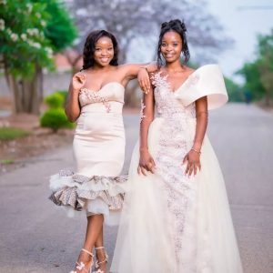 Unique Shweshwe Wedding Dresses For Makoti 2024