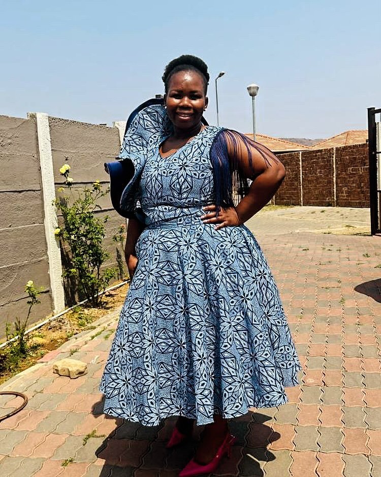Unveiling the Elegance of Shweshwe Dresses for Makoti