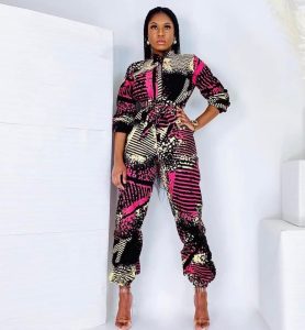 Trendy Ankara Jumpsuit Styles For Lovely Ladies