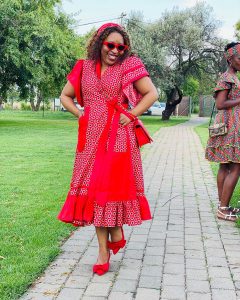 Stunning Examples of Tswana Traditional Dresses for Special Occasions 12