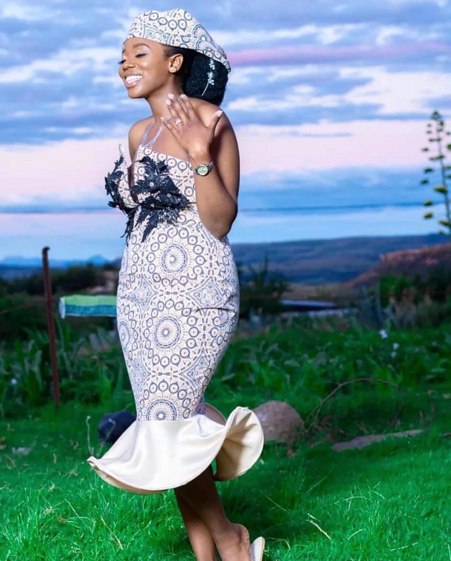 Elegant Ensembles: Unveiling the Exquisite Beauty of Tswana Dresses 24