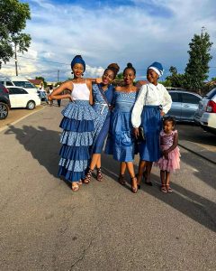 Fashionable South African Traditional Tswana Dresses For 2024