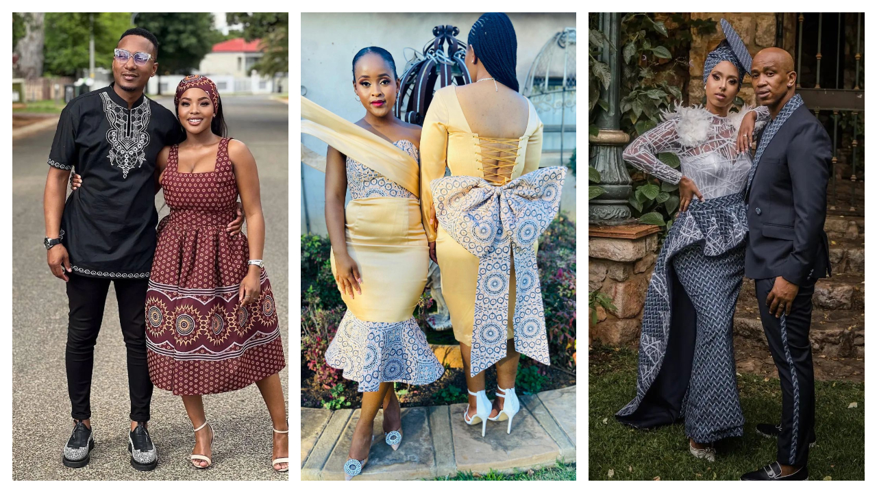 Top Twenty African Shweshwe Dresses For South African Ladies 1