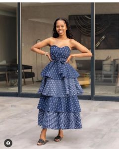 Gorgeous Tswana Traditional Dresses Designs For 2024