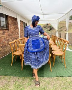 How To Stylish Your Modern Shweshwe Dresses For Wedding  11