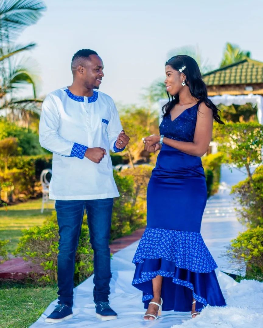 The Best South African Tswana Conventional Dresses For Wedding 24