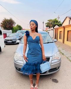 The Best South African Tswana Conventional Dresses For Wedding 11