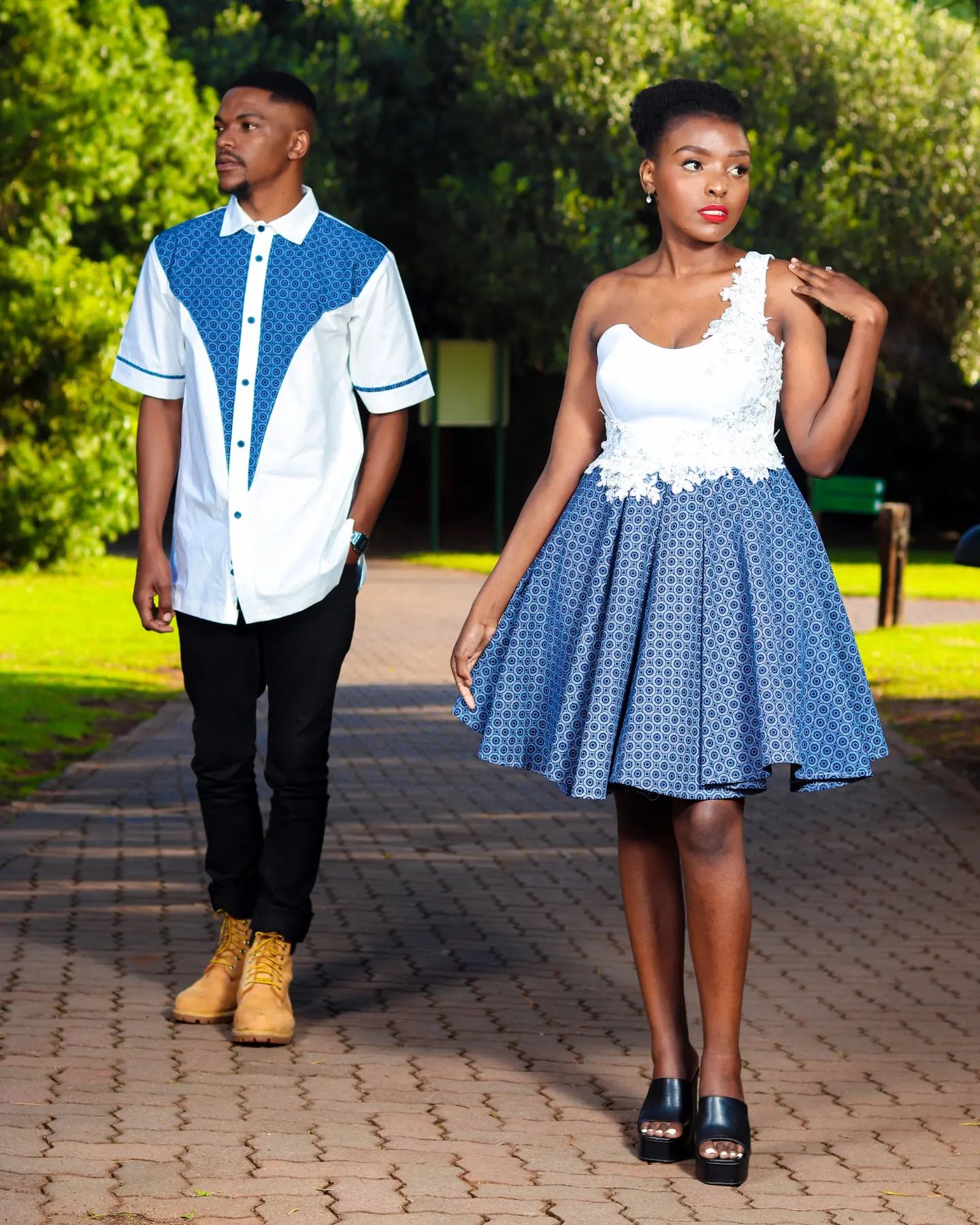 The Best South African Tswana Conventional Dresses For Wedding 17