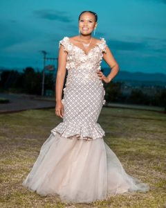 Top Twenty African Shweshwe Dresses For South African Ladies 8