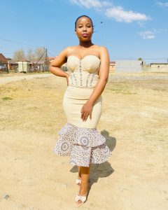 Top Twenty African Shweshwe Dresses For South African Ladies 9