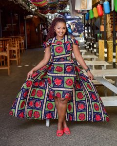 Trending Beautiful Kitenge Dresses Styles For Ladies 2024 10