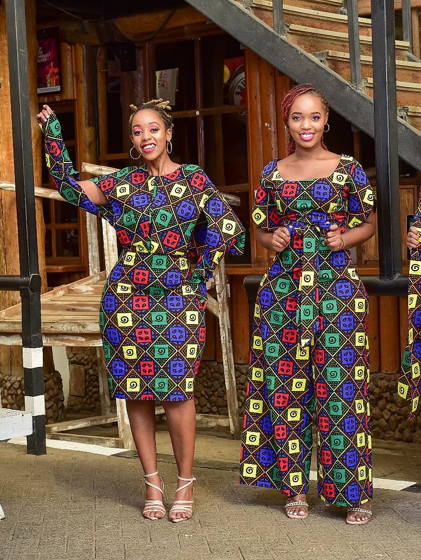 Trending Beautiful Kitenge Dresses Styles For Ladies 2024 21
