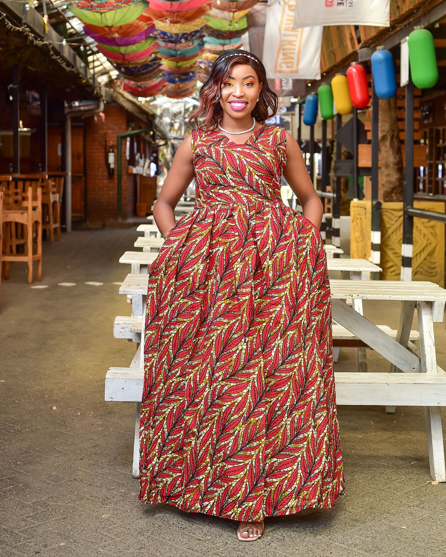 Trendy Kitenge Maxi Designs For African Ladies 2024