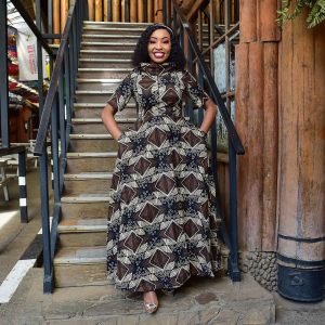 +20 Beautiful Kitenge Dresses Designs for African Ladies 2024
