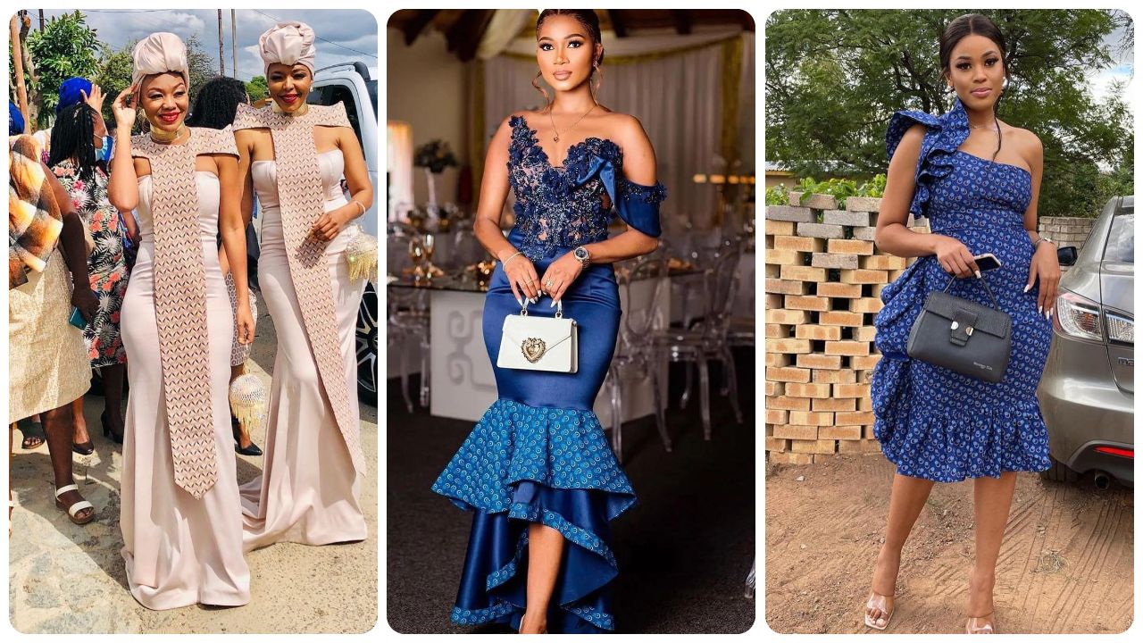 Adorned in Elegance: Unveiling the Exquisite Designs of Tswana Traditional Dresses