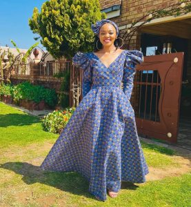 Amazing Tswana Traditional Dresses 2024 For Wedding  2