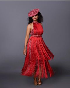 Amazing and Beautiful Shweshwe Traditional Dresses For Makoti 2024 7