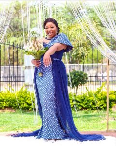 Amazing and Beautiful Shweshwe Traditional Dresses For Makoti 2024 5
