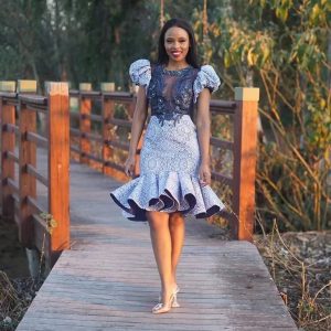 Beautiful Tswana Traditional Attire For African Ladies 2024