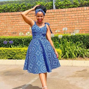 Beautiful Tswana Traditional Attire For African Ladies 2024