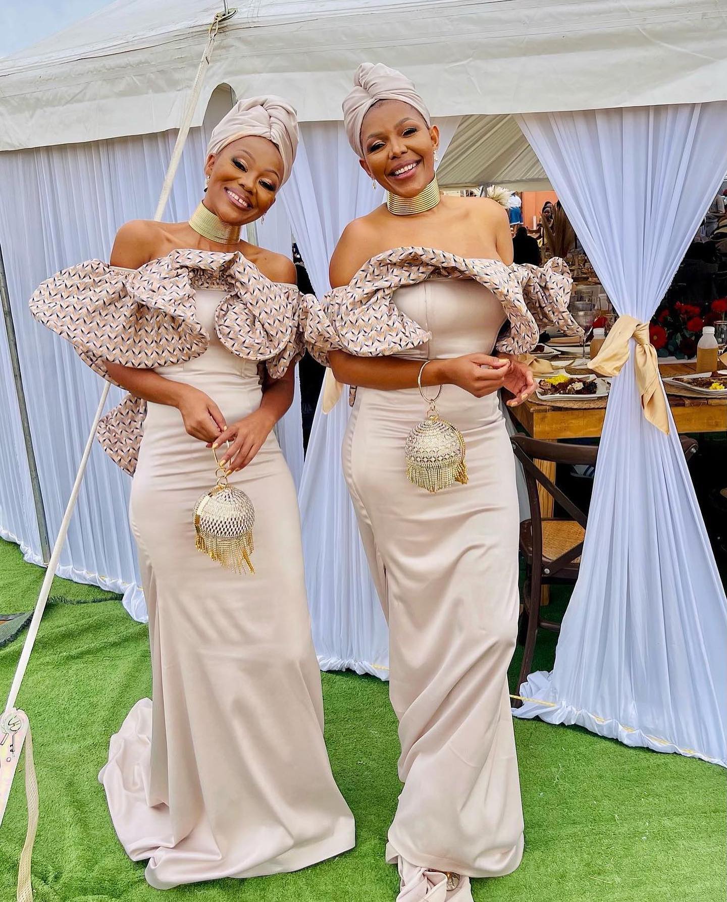 Beautiful Tswana Traditional Attire For Wedding Party 2024 17