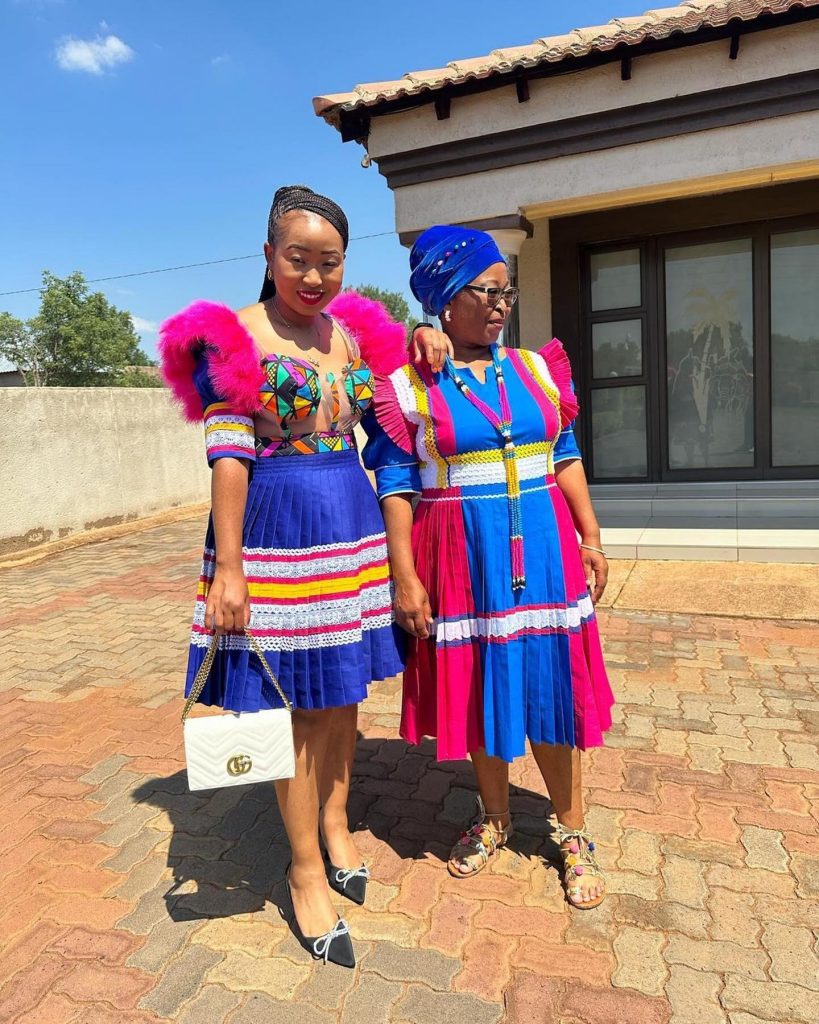 Captivate Your Guests with These Gorgeous Sepedi Traditional Wedding Dresses
