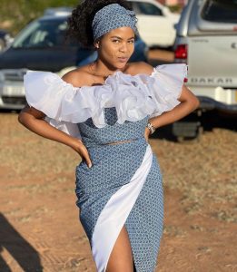 Discover The Best Shweshwe Makoti Traditional Dresses 2024