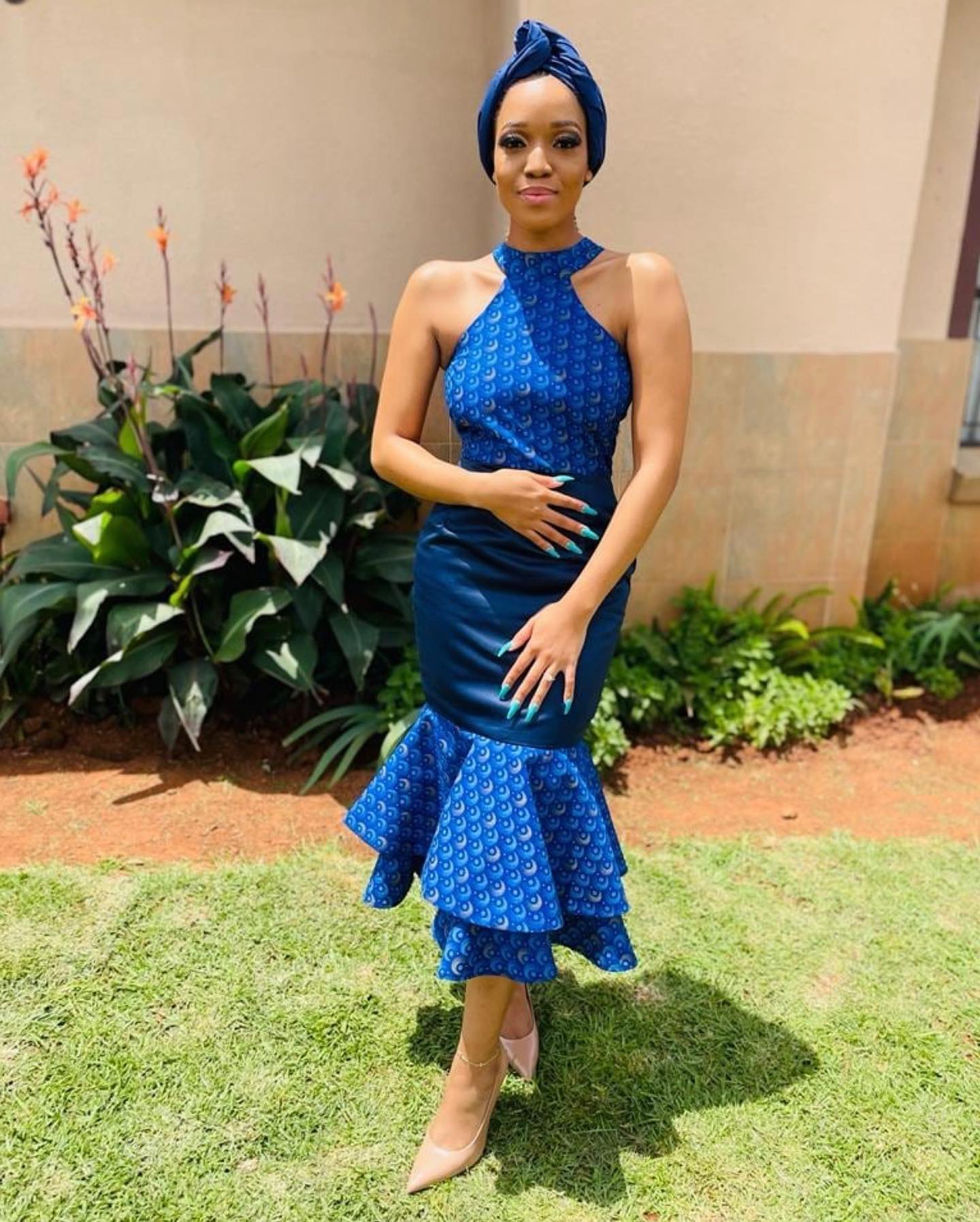 Fabulous Tswana Traditional Dresses 2024 For Makoti 14