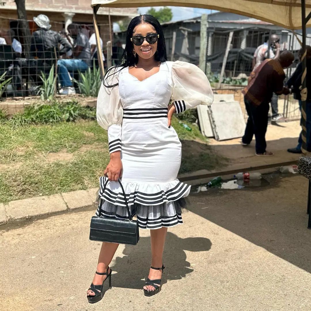 Fashionable Xhosa Traditional Attire For Wedding 2024 26
