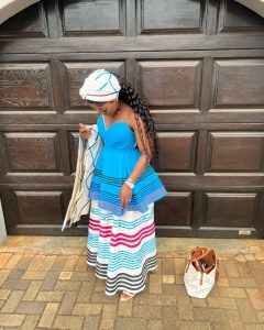 Fashionable Xhosa Traditional Attire For Wedding 2024 9