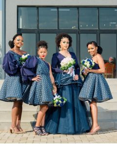Gorgeous Shweshwe Traditional Dresses Designs For 2024