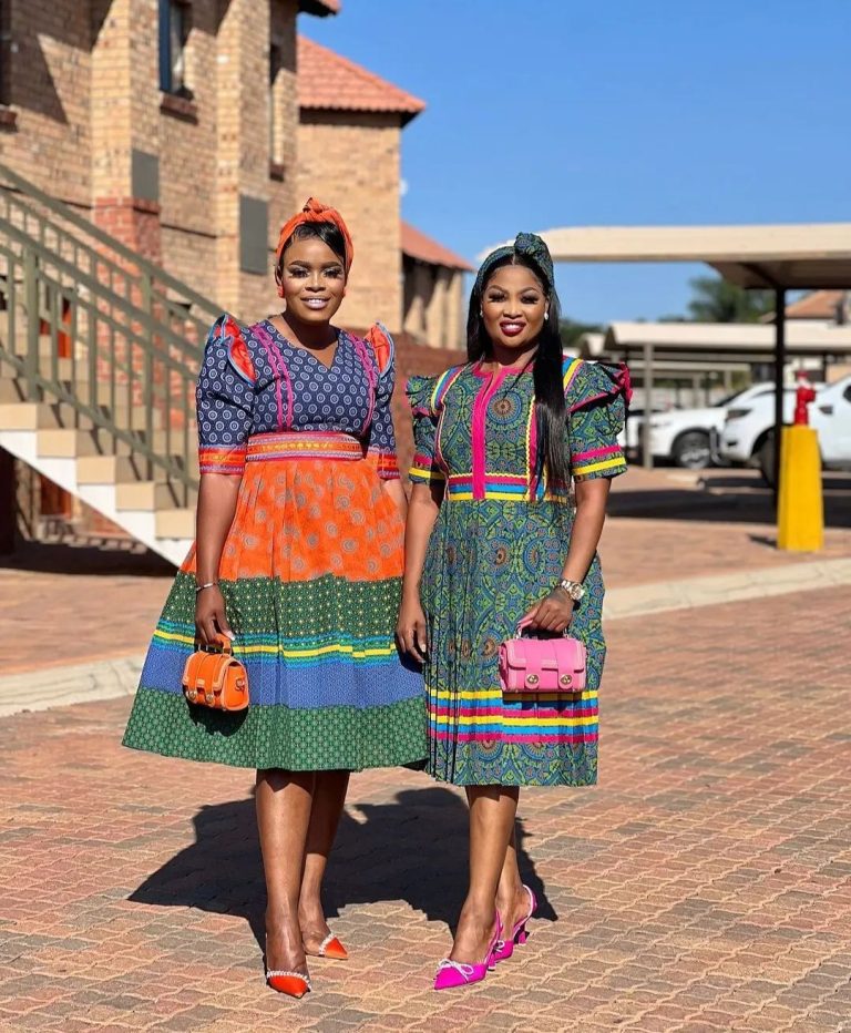 Elegant Sepedi Traditional Wedding Dresses For South African Ladies