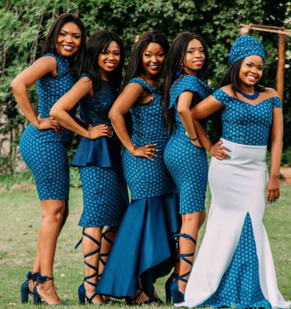 Marvelous Shweshwe Traditional Wedding Dresses for Makoti