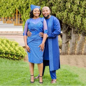 Perfect Traditional Shweshwe Dresses 2024 For Makoti 15