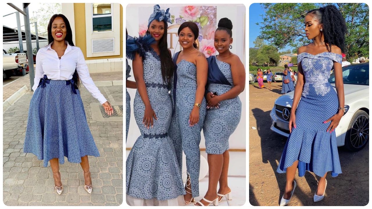 Perfect Tswana Traditional Attire 2024 For Beautiful Ladies