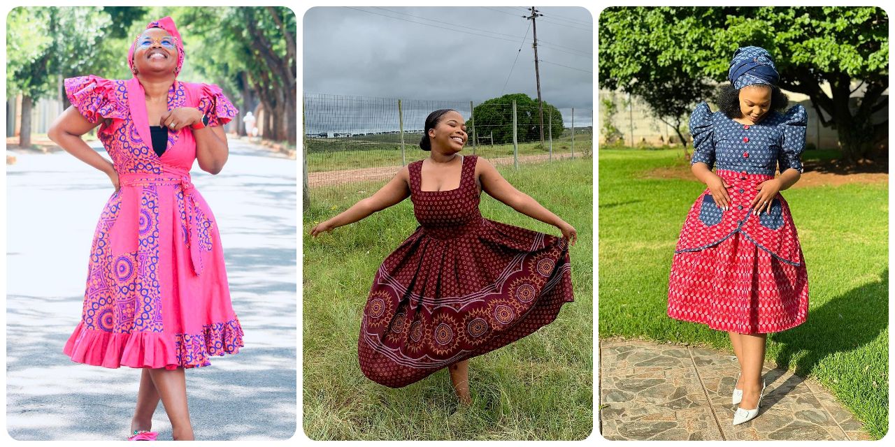 South Africa's Traditional Dresses Get a Modern Makeover with Shweshwe Prints