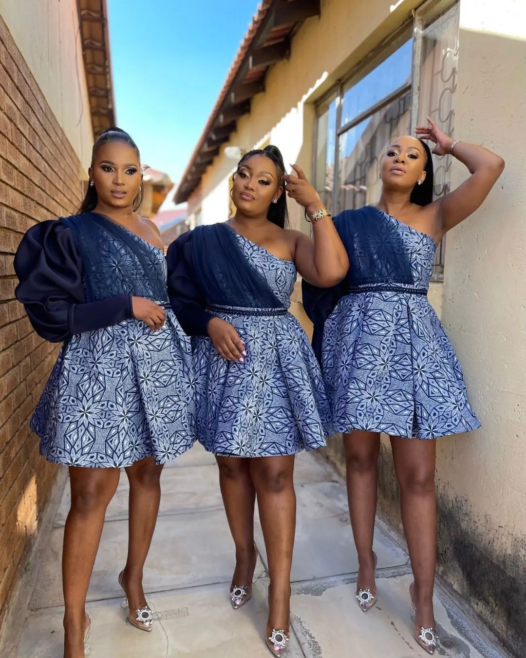 The Best Shweshwe Dresses 2024 For South African Ladies 15