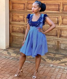 The Best South African Shweshwe Traditional Dresses For Makoti